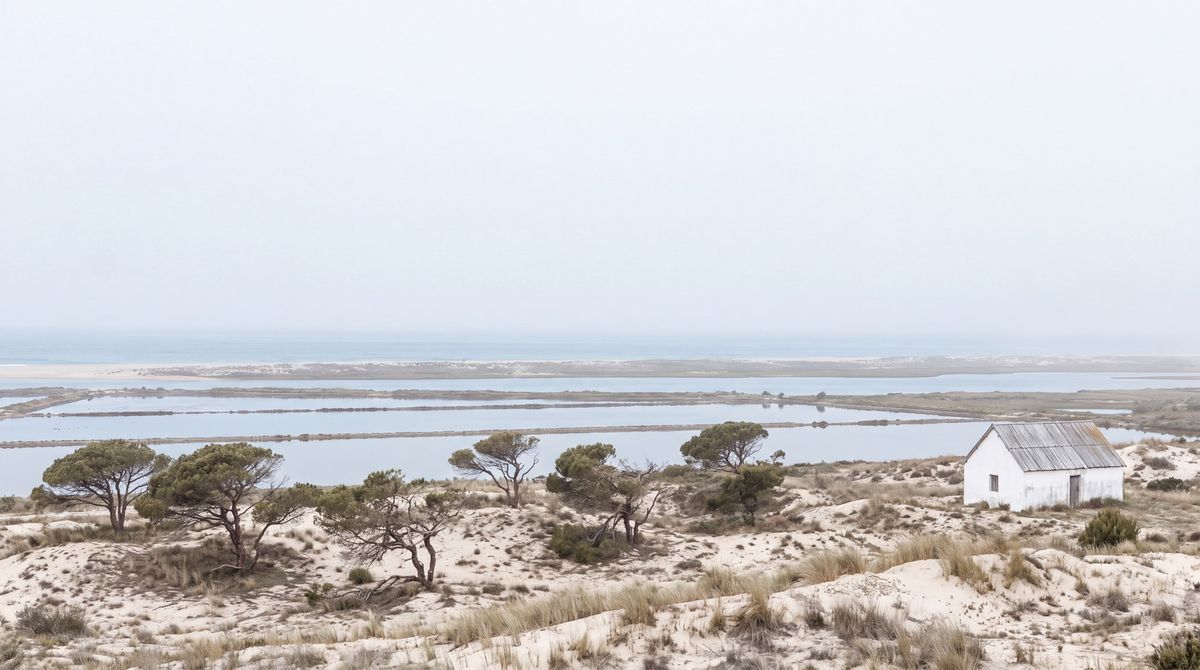 The coast of Comporta, Atlantic Portugal — the world of this floor