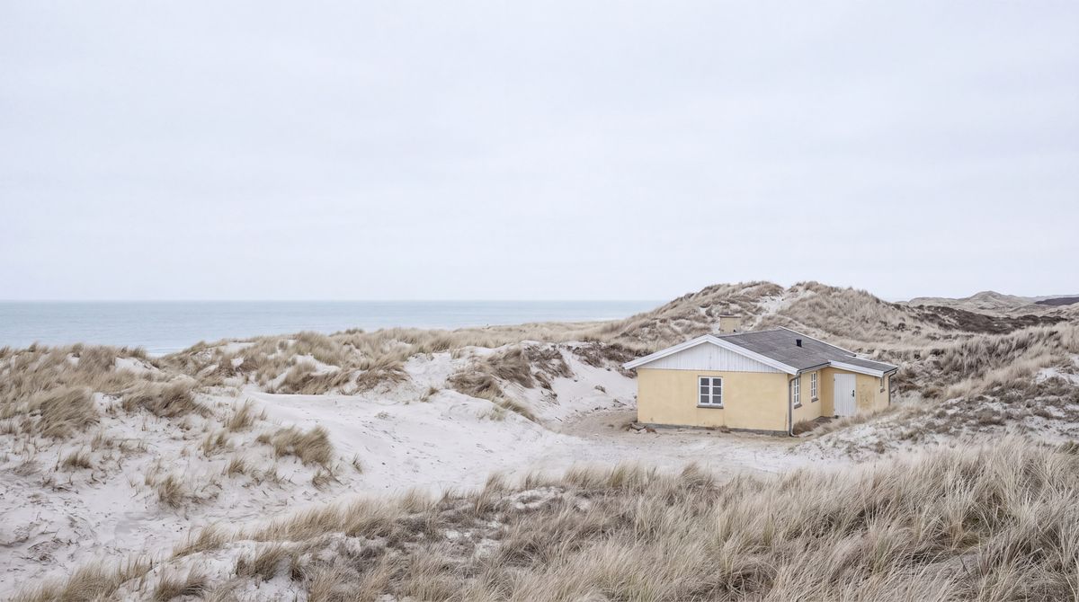 The coast of Skagen, Northern Denmark — the world of this floor